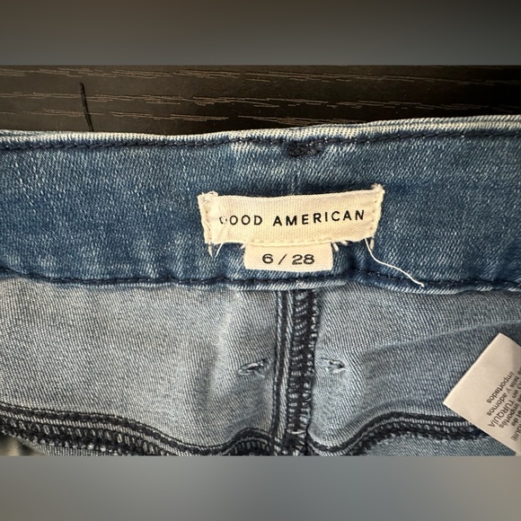 Good American Women's Blue Skinny Jeans - Picture 8 of 9